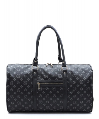 Monogrammed 20" Duffle CS775 BLACK